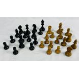 Boxwood chess set