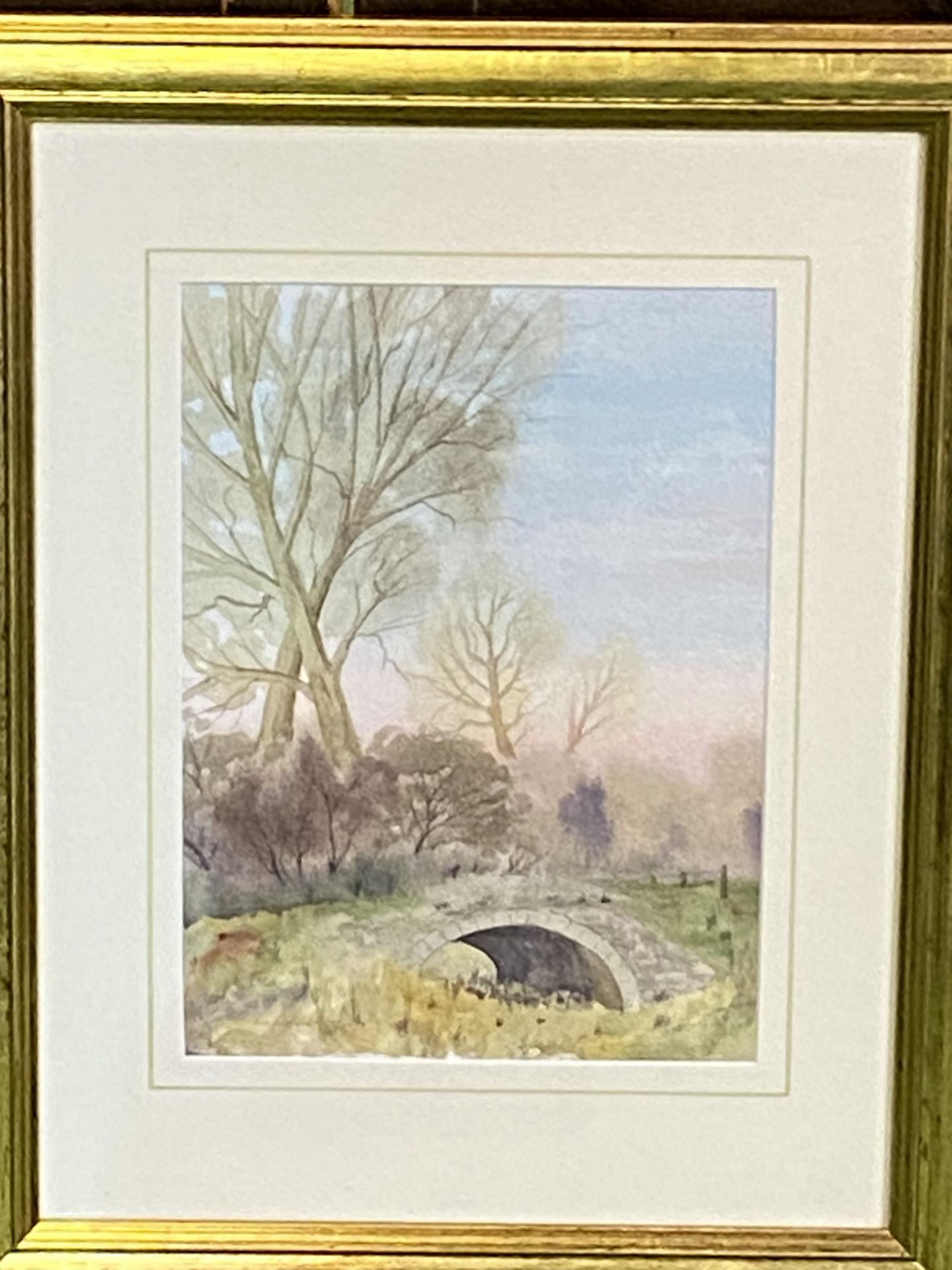 Framed and glazed watercolour by Ron Cosford - Image 2 of 3