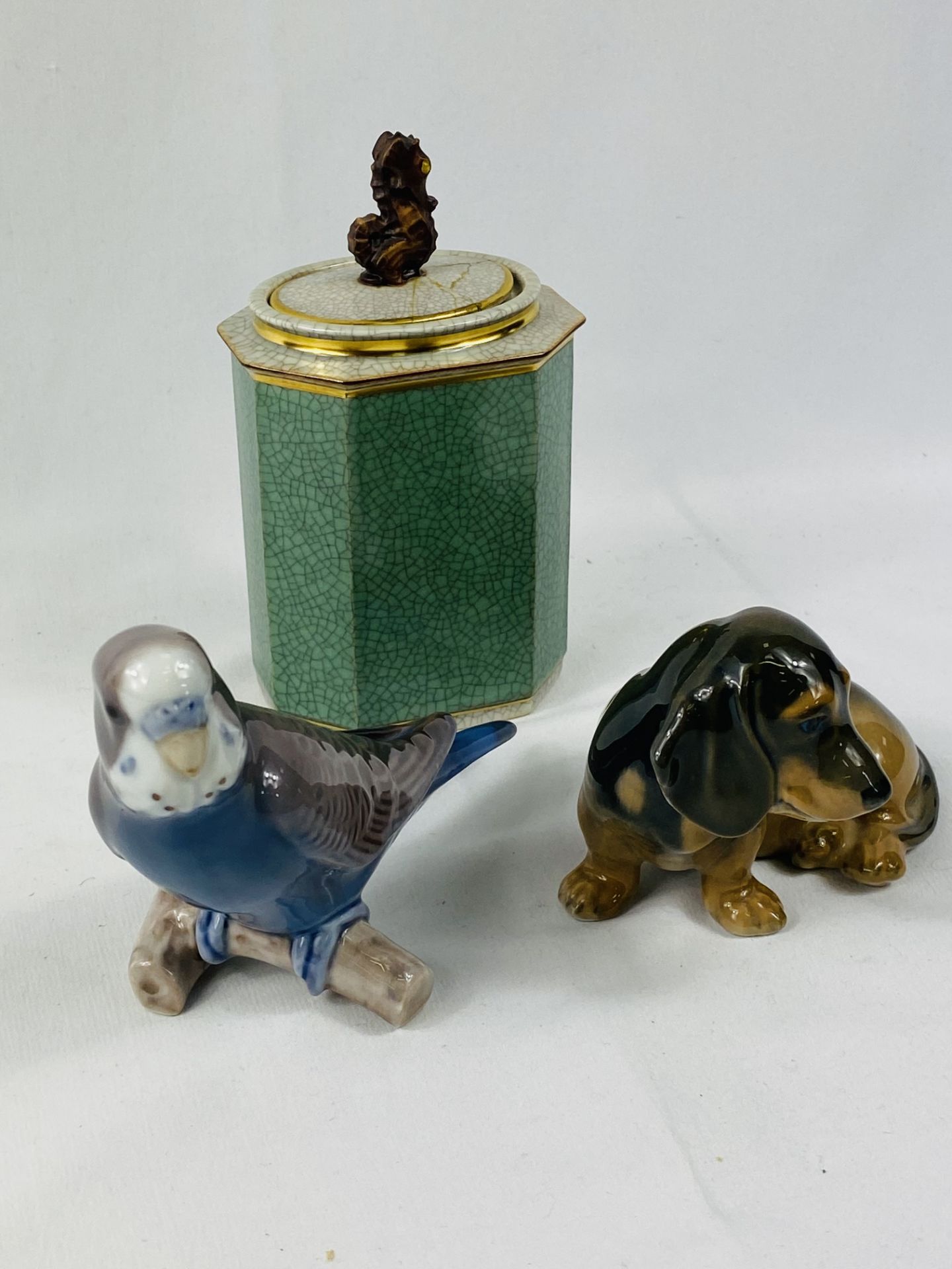 Royal Copenhagen bird and other items - Image 3 of 3