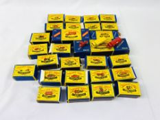 Quantity of boxed Matchbox Series vehicles