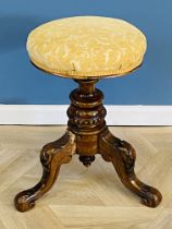 Victorian piano stool