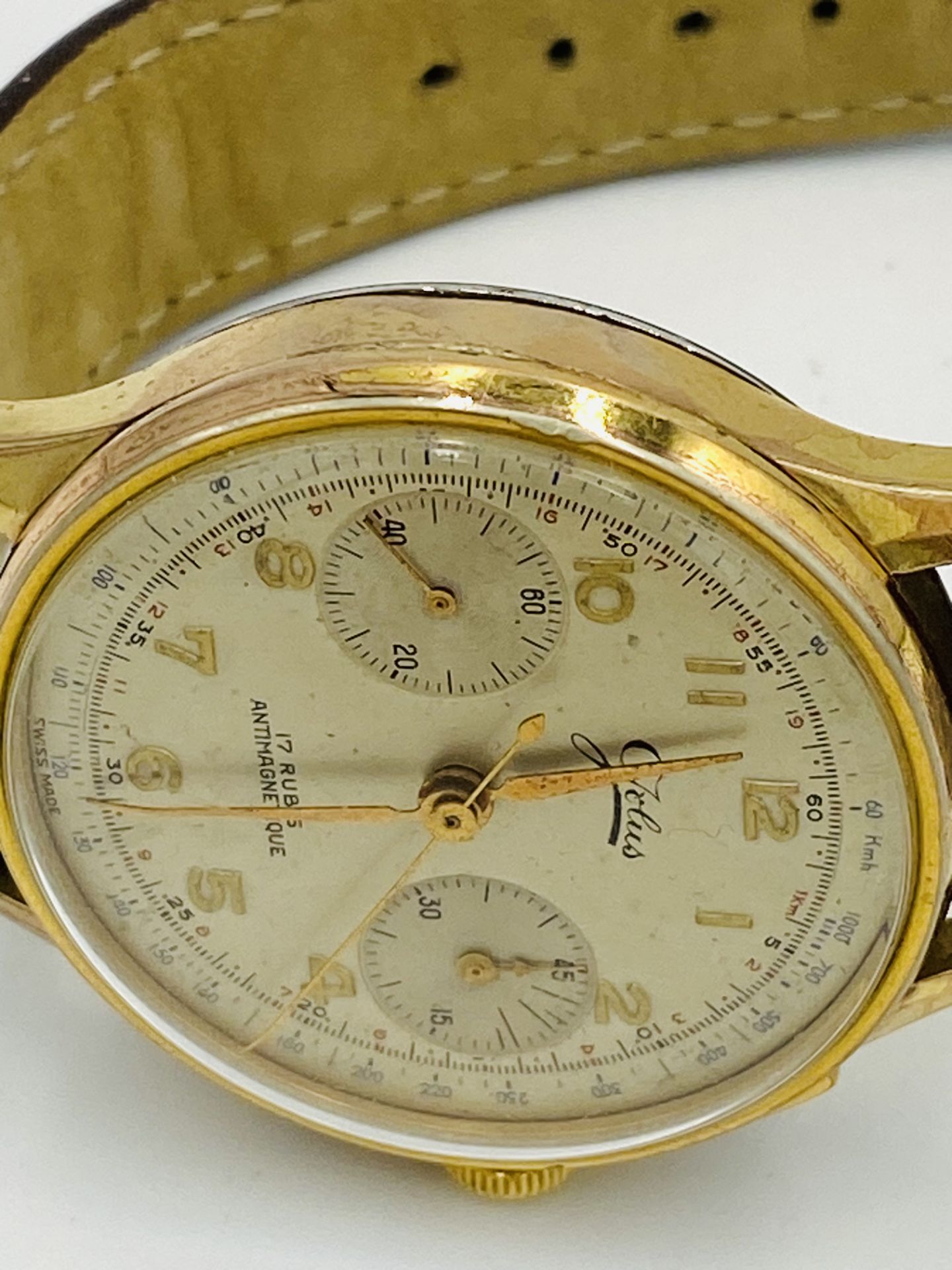 Jolus gents chronograph wrist watch - Bild 7 aus 8
