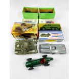 Quantity of diecast model vehicles