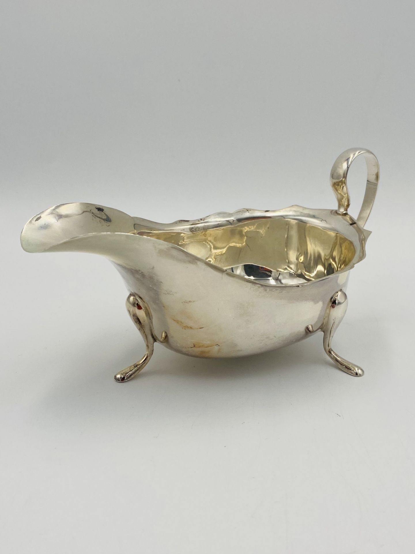 Silver sauce boat, Sheffield 1932 - Image 2 of 6