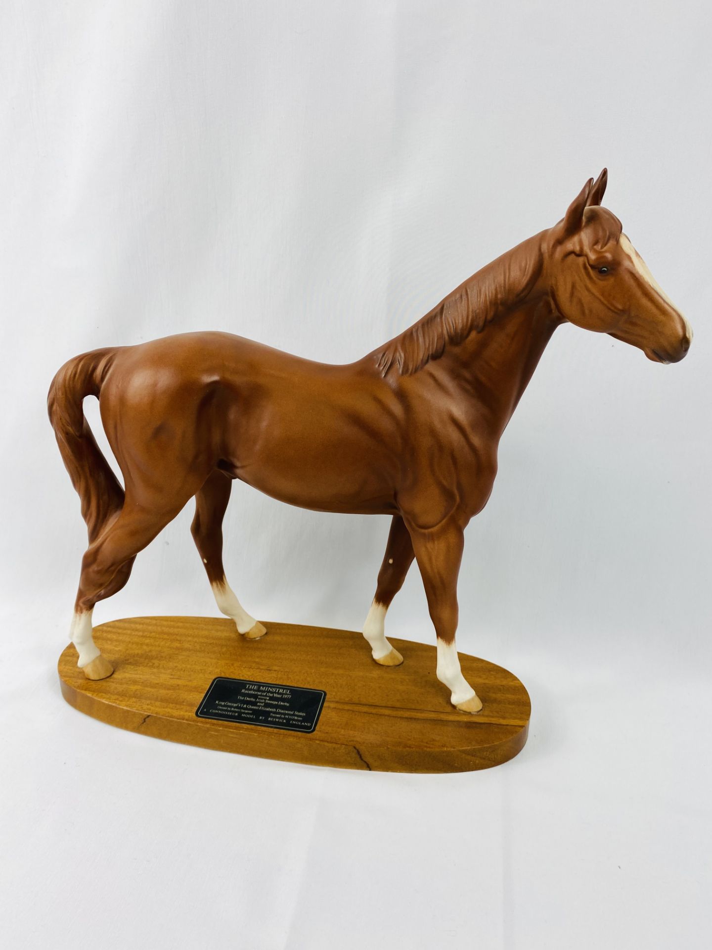 Two Beswick ceramic models of racehorses - Bild 5 aus 6