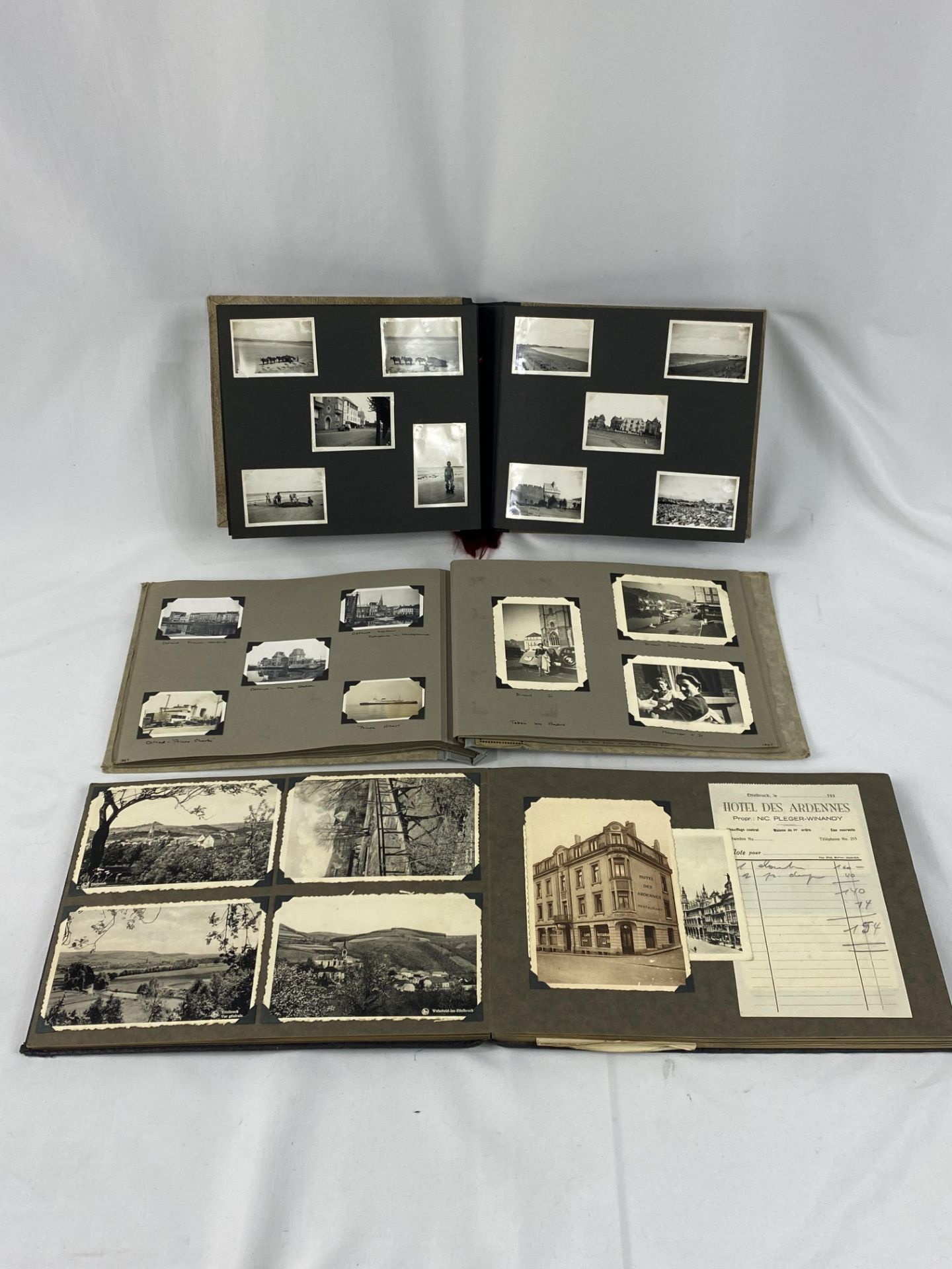 Two photograph albums and quantity of postcards - Image 2 of 6