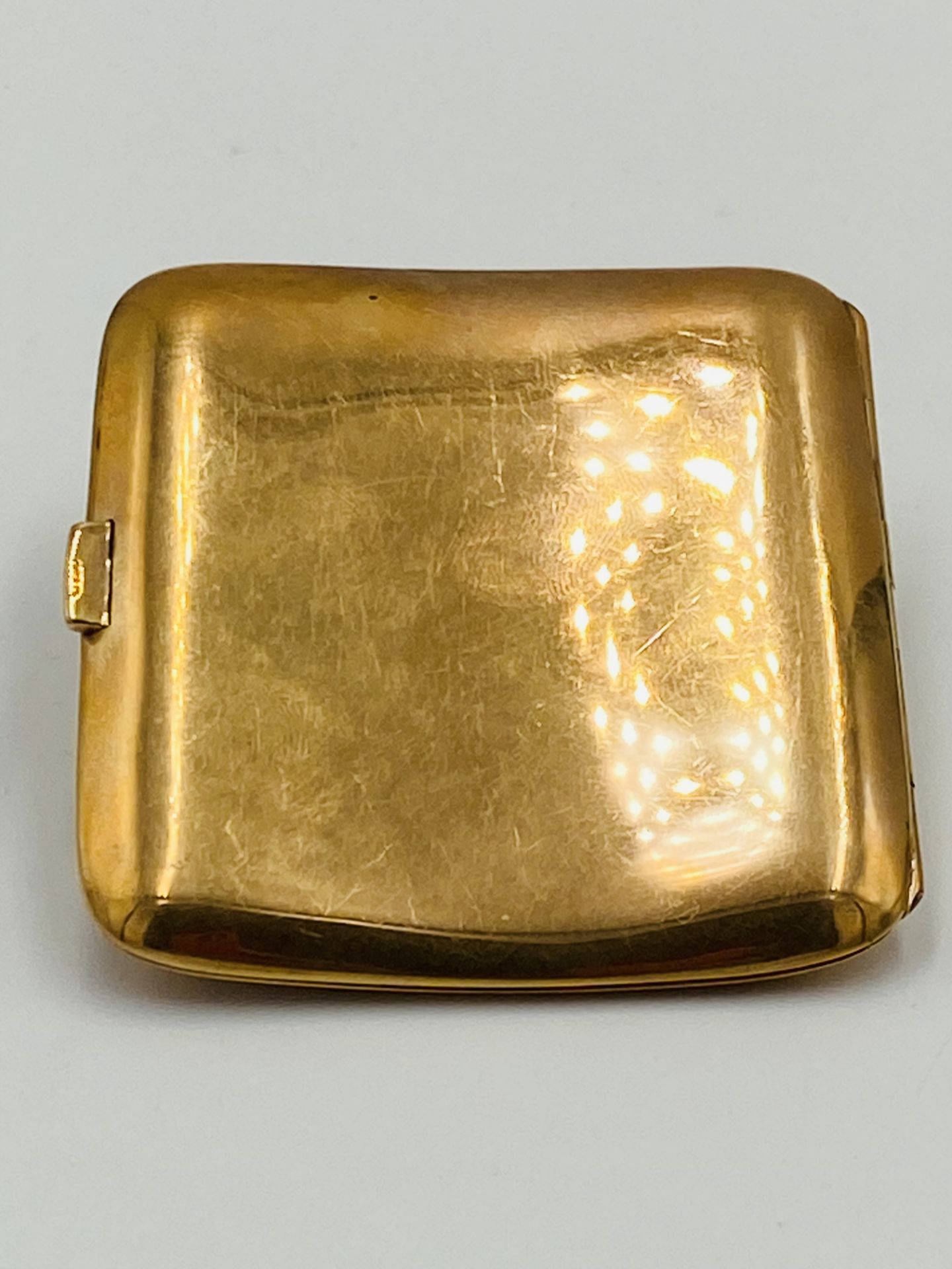 9ct gold cigarette case, 71.3g - Image 2 of 7