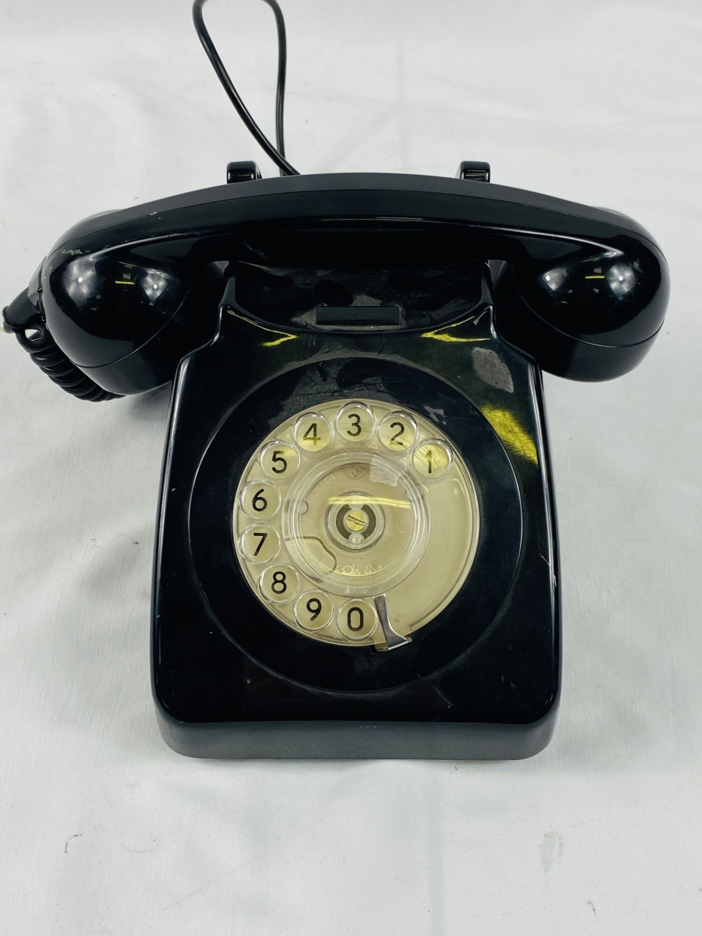 Three black bakelite telephones - Image 4 of 5