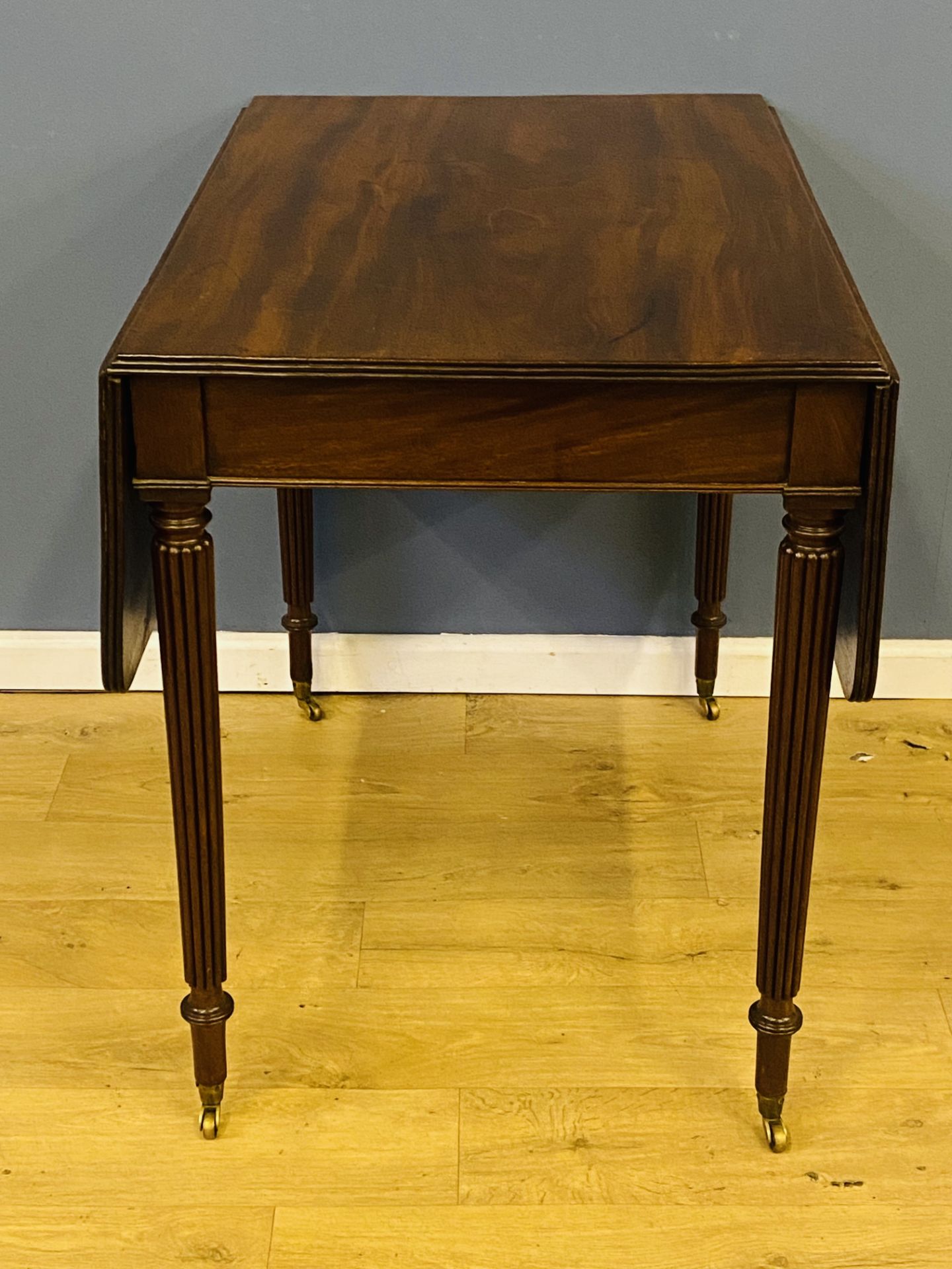 19th century mahogany pembroke table - Image 7 of 7