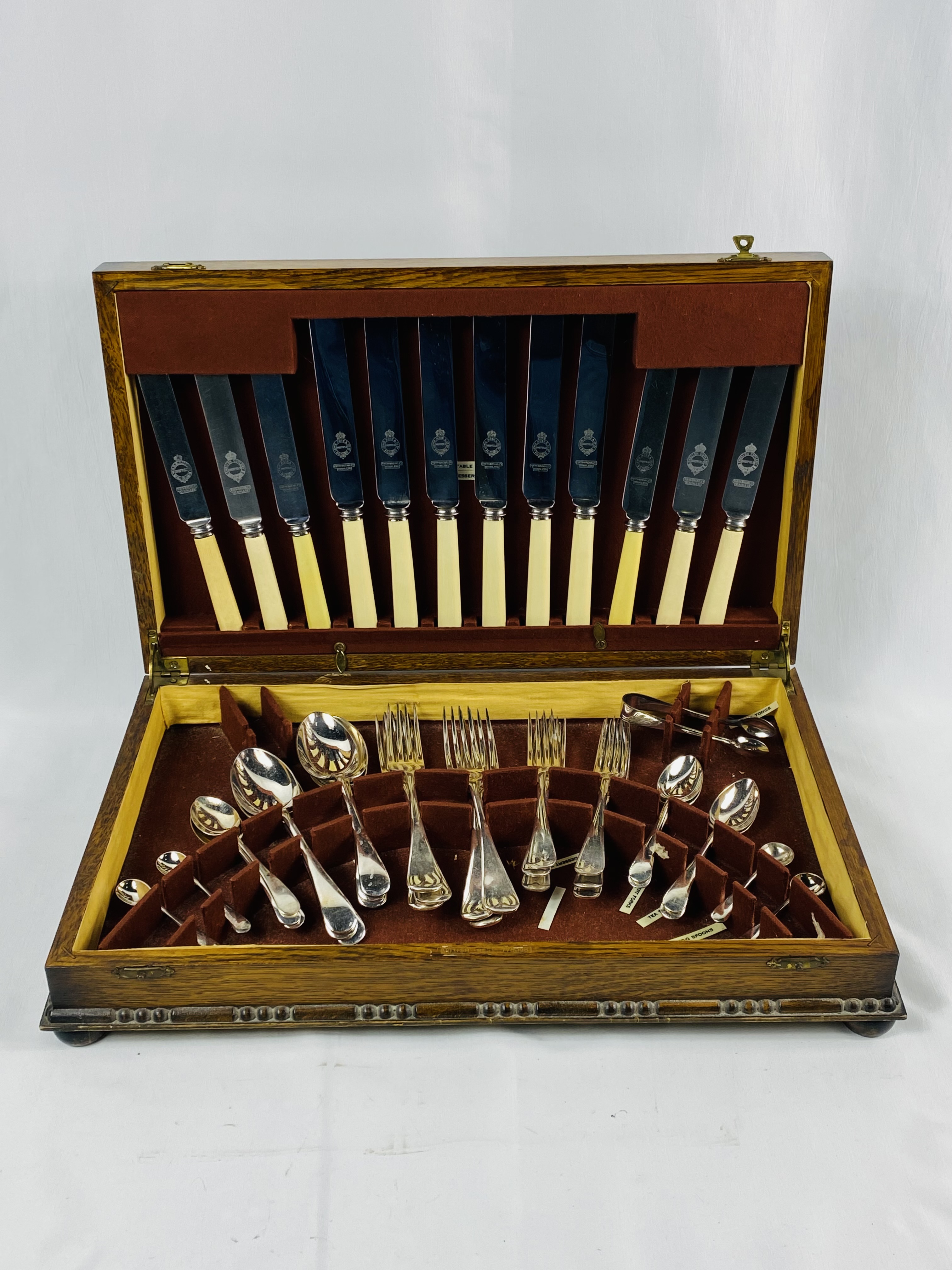 Canteen of silver plate cutlery - Image 7 of 7