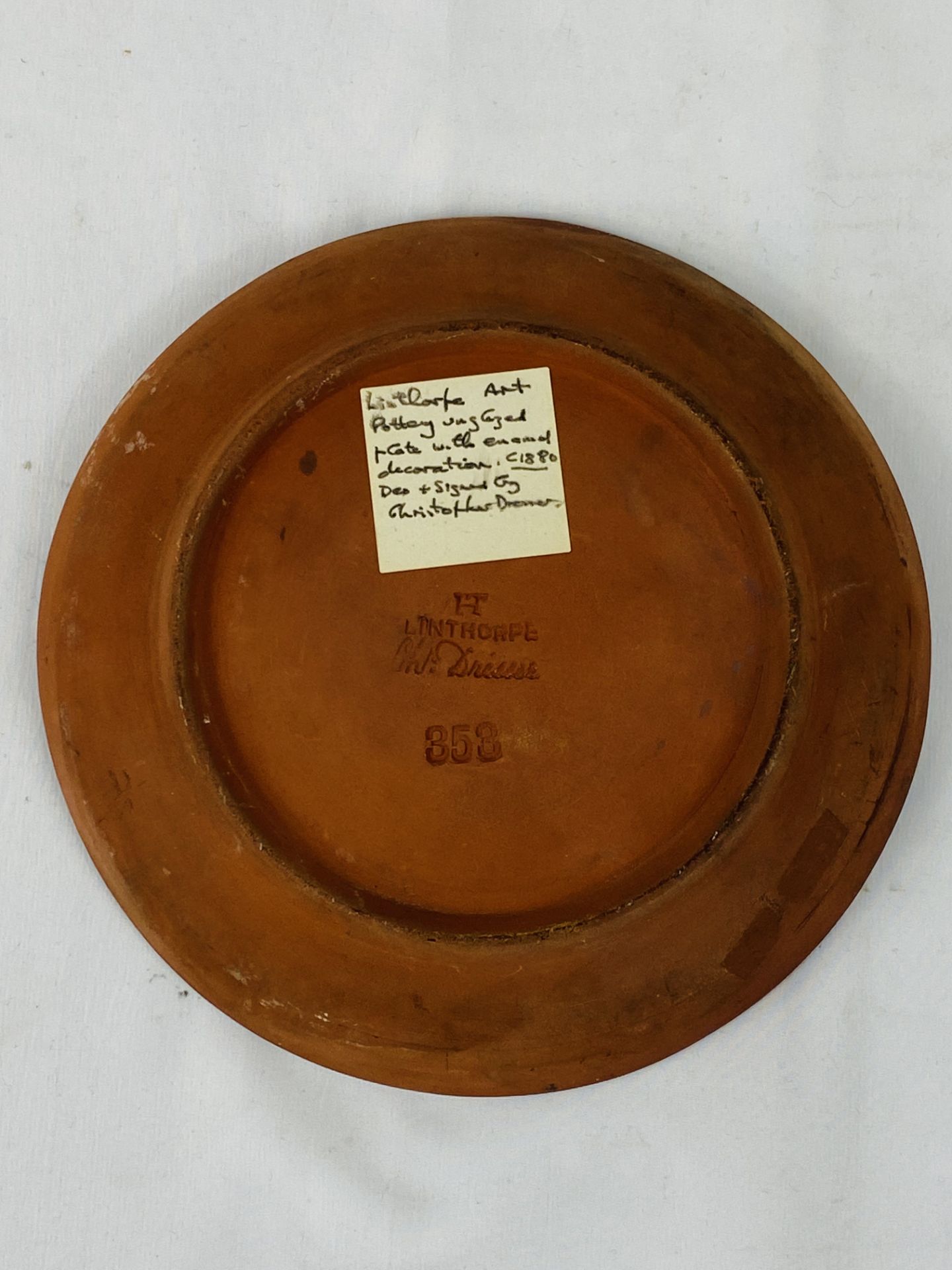 Christopher Dresser for Linthorpe Pottery bowl - Image 2 of 4