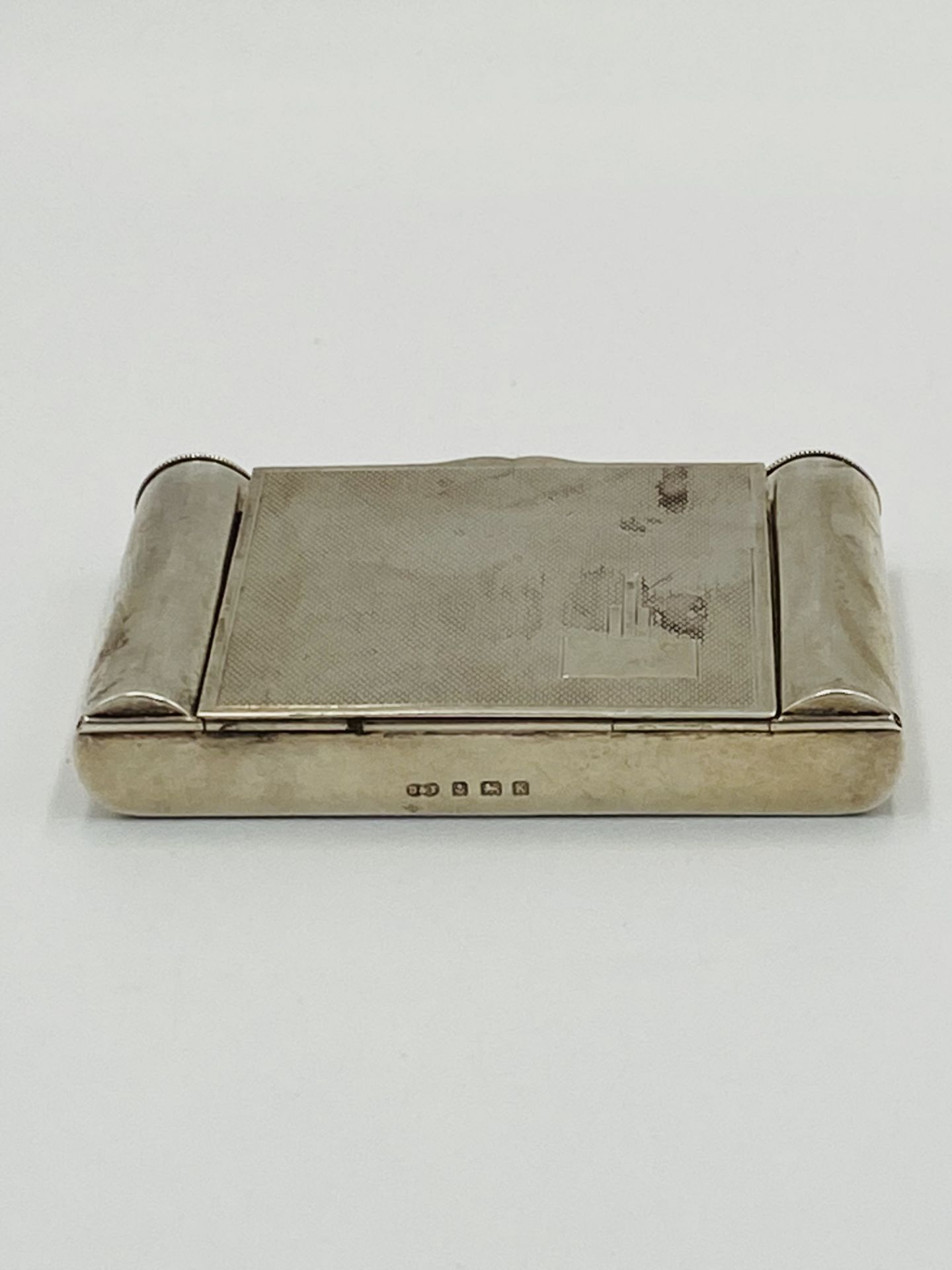 Silver case by Deakin & Francis, Birmingham 1934 - Image 4 of 5