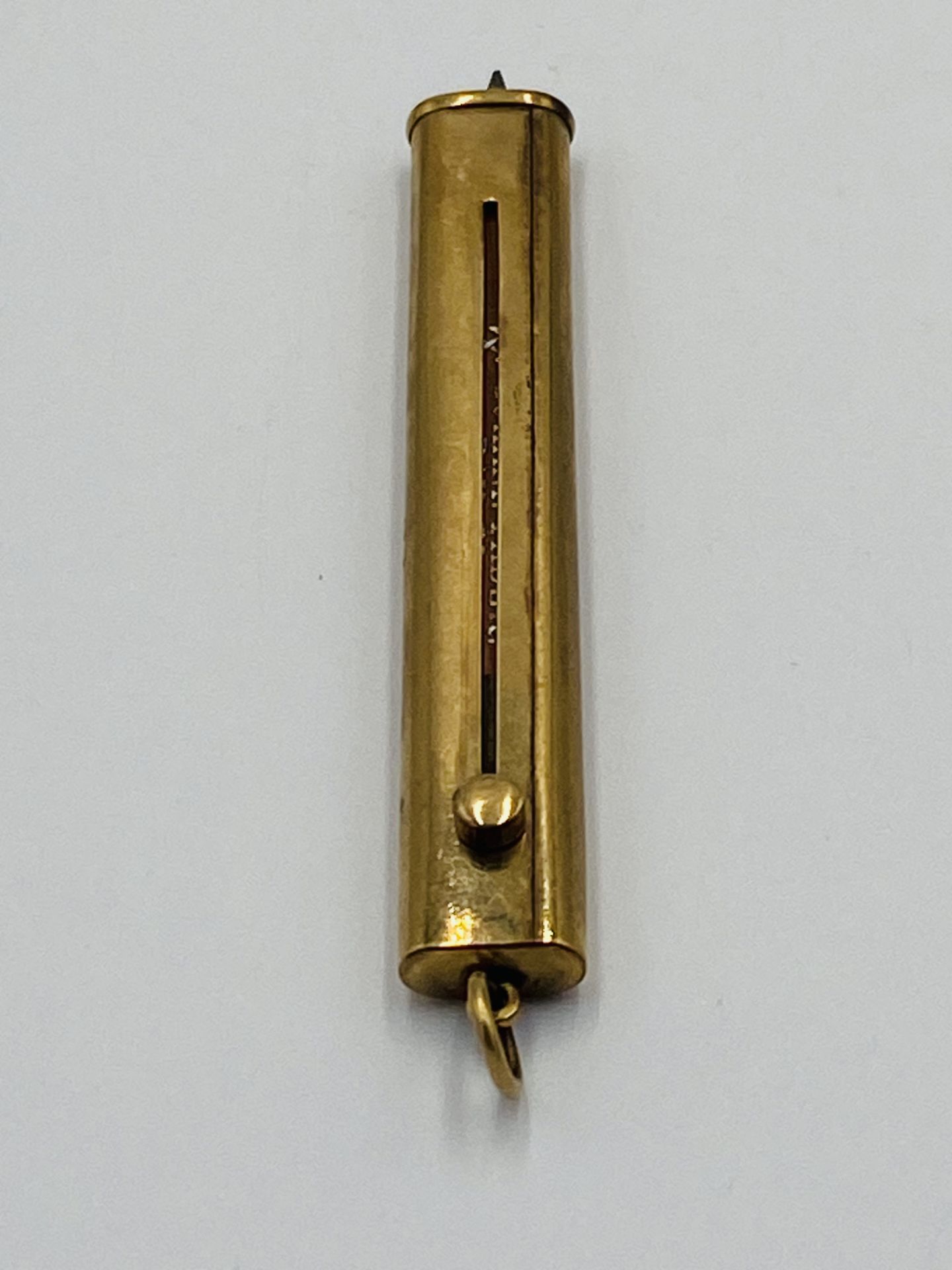 9ct gold propelling pencil - Image 5 of 6