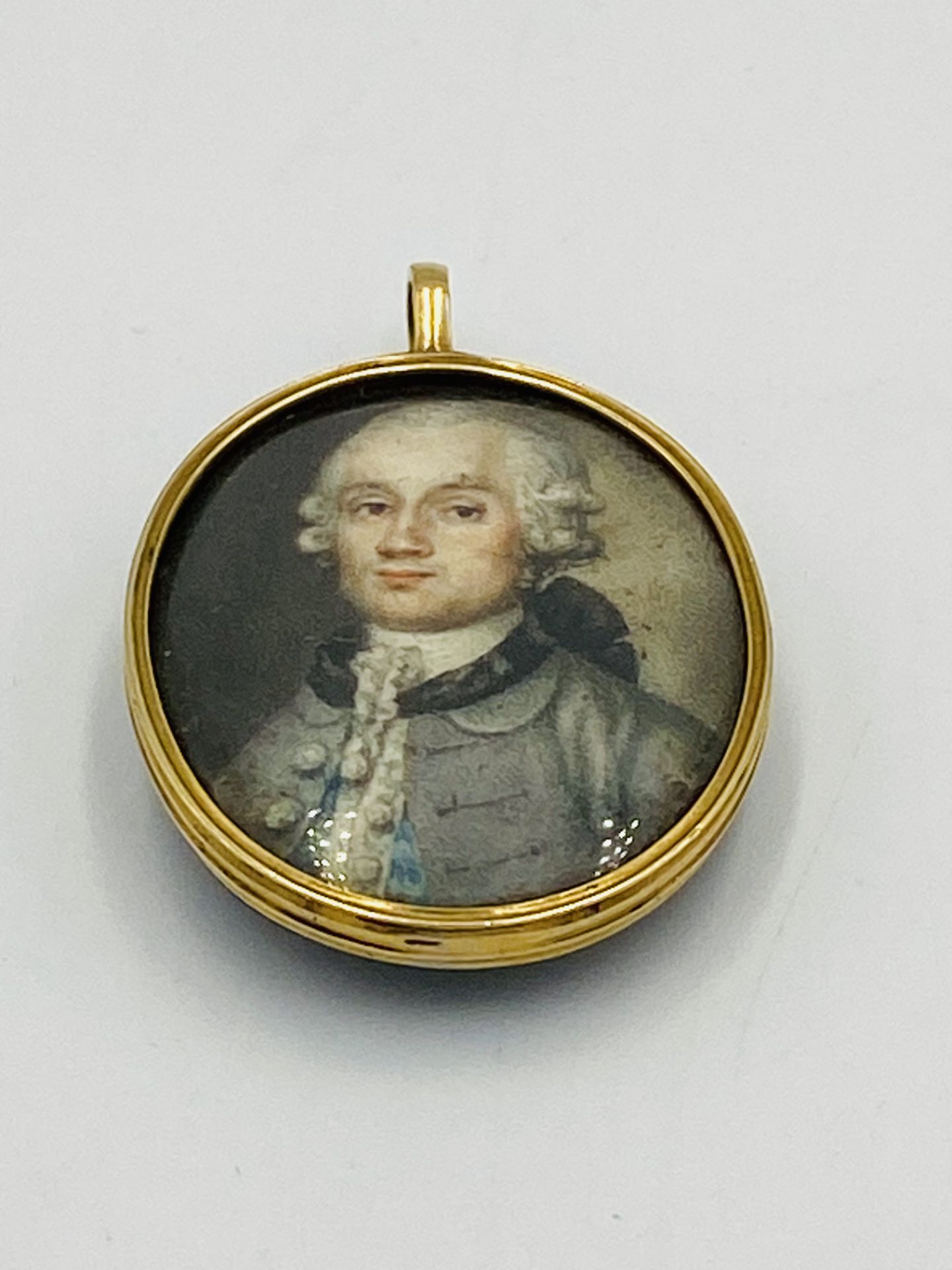19th century portrait pendant
