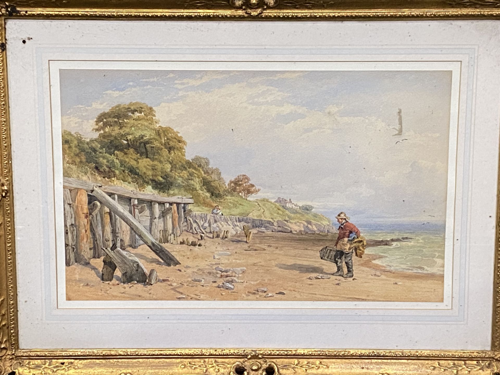 John Henry Mole (1814-1886) VPRI. Framed and glazed watercolour - Bild 2 aus 4