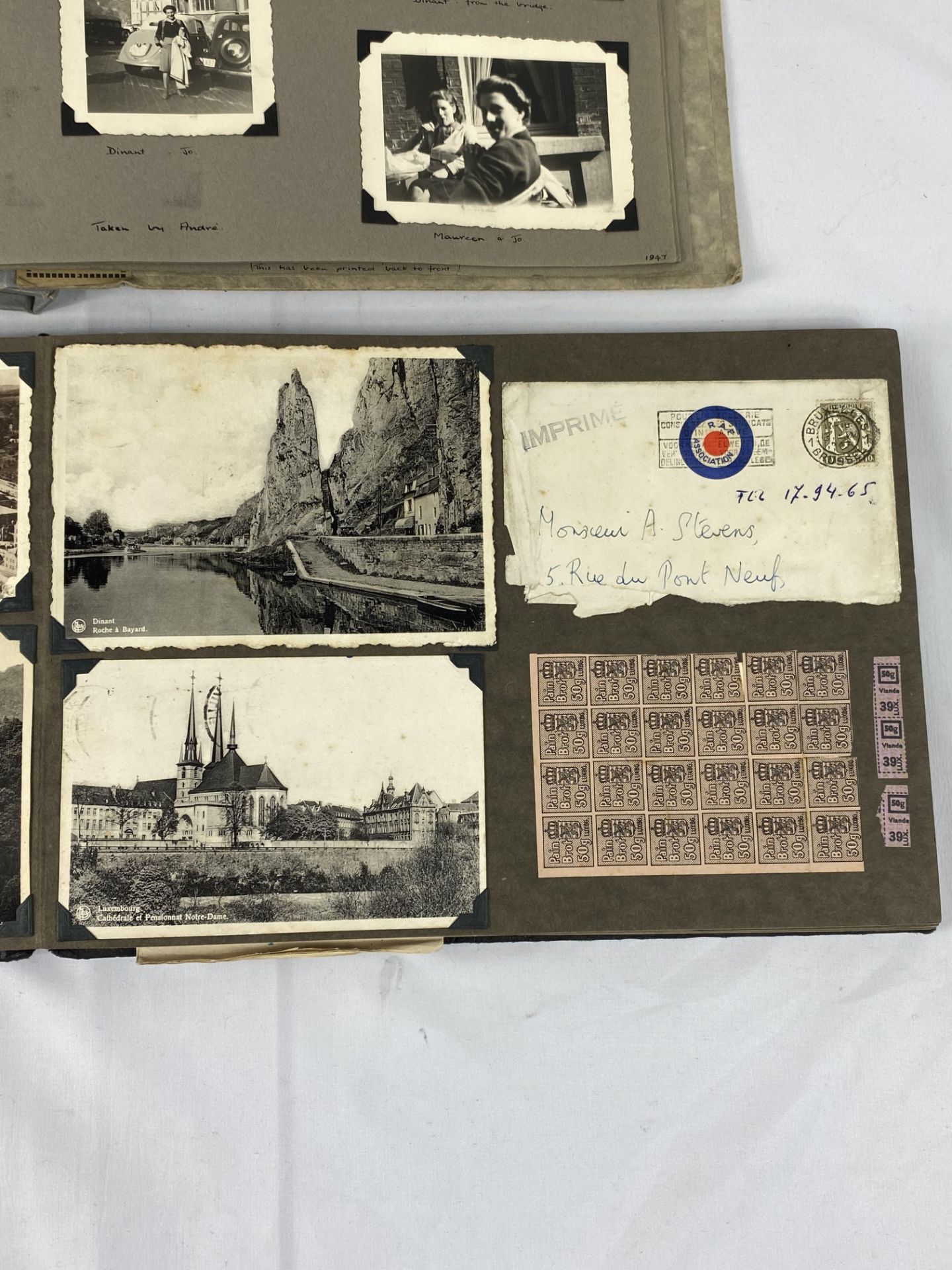 Two photograph albums and quantity of postcards - Image 5 of 6