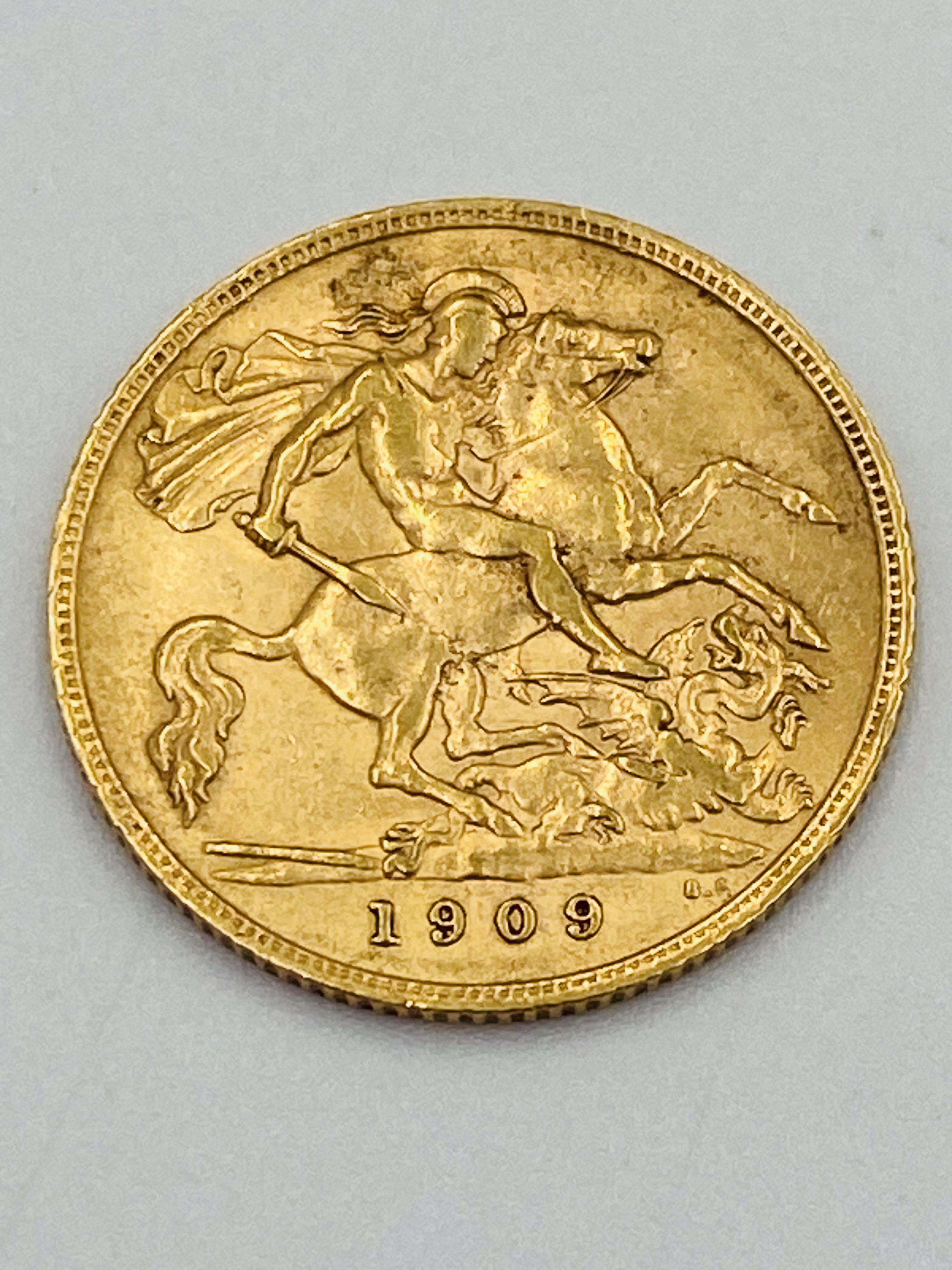 Edward VII gold half sovereign