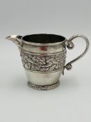 Silver milk jug, 1814