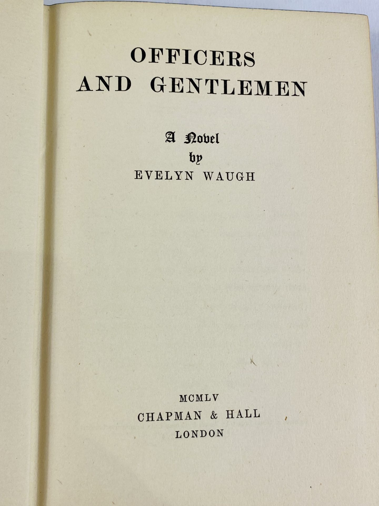 Office and Gentleman by Evelyn Waugh and other books - Image 3 of 3
