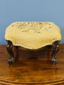 Victorian footstool