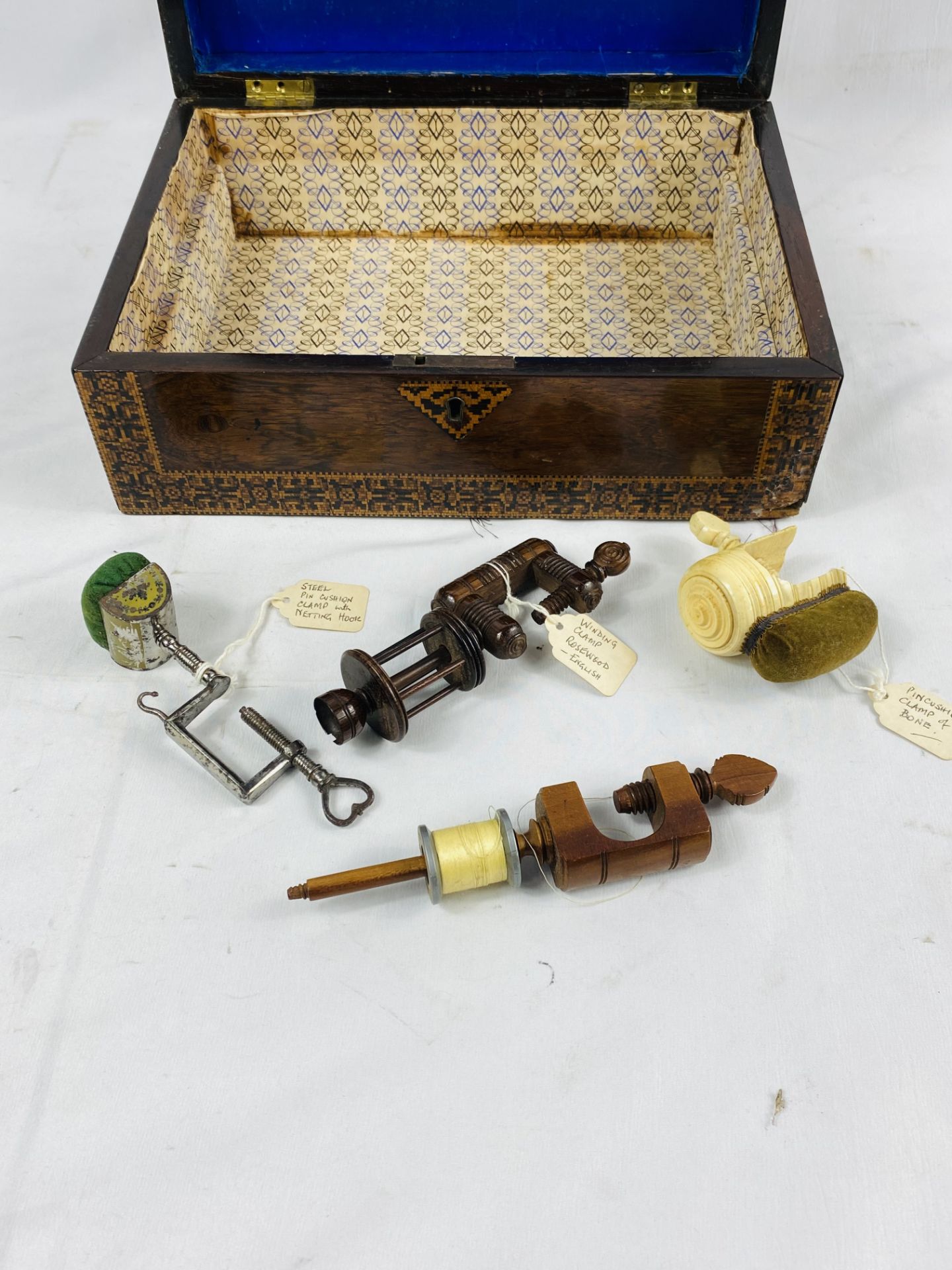Tunbridge Ware work box, circa 1840 - Image 2 of 6