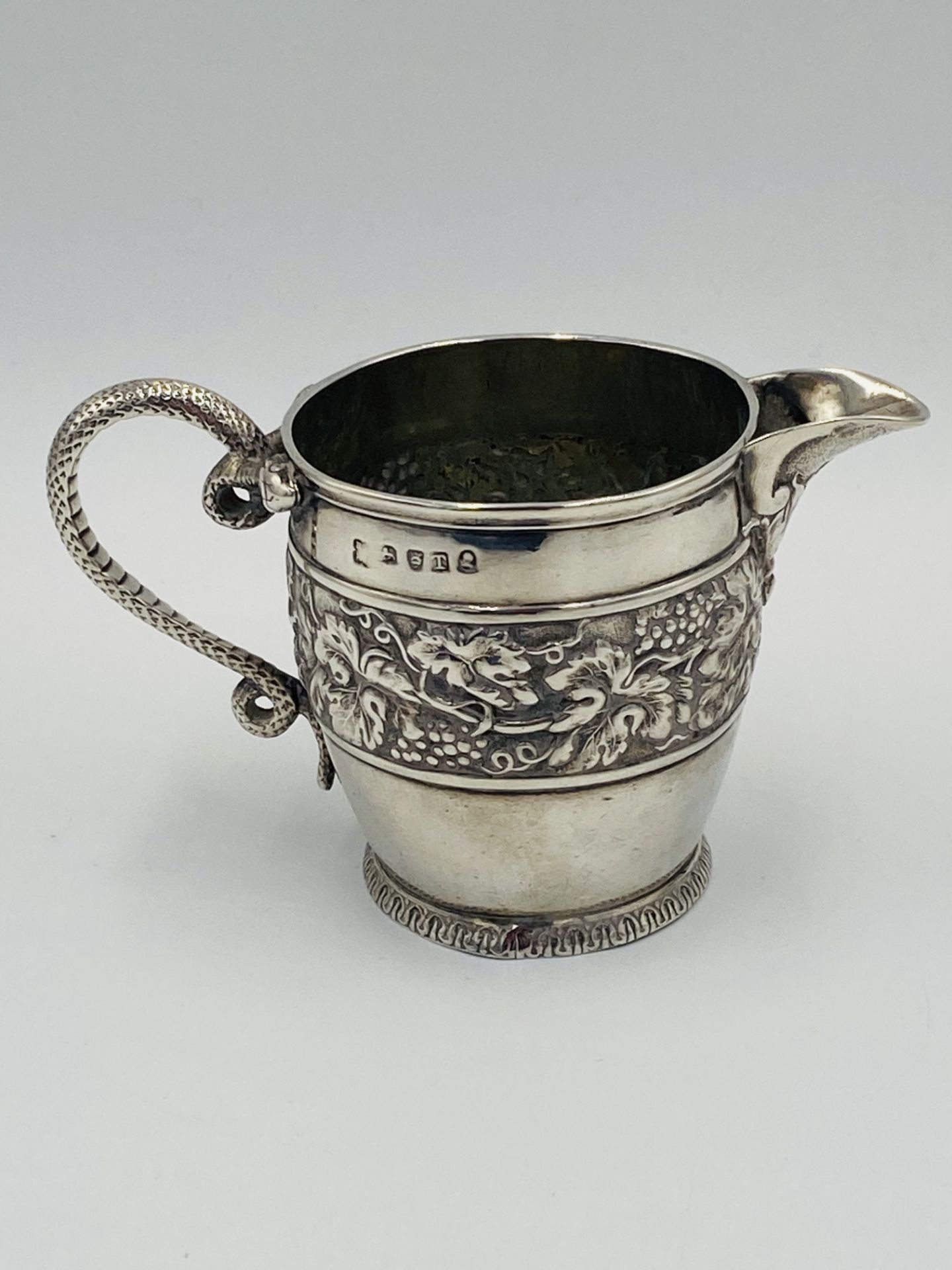 Silver milk jug, 1814 - Image 3 of 6