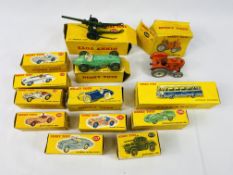 Quantity of boxed Dinky model vehicles