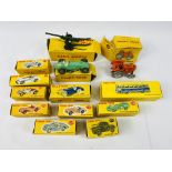 Quantity of boxed Dinky model vehicles