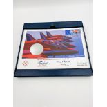 Westminster Coins Red Arrows silver commemorative coin cover