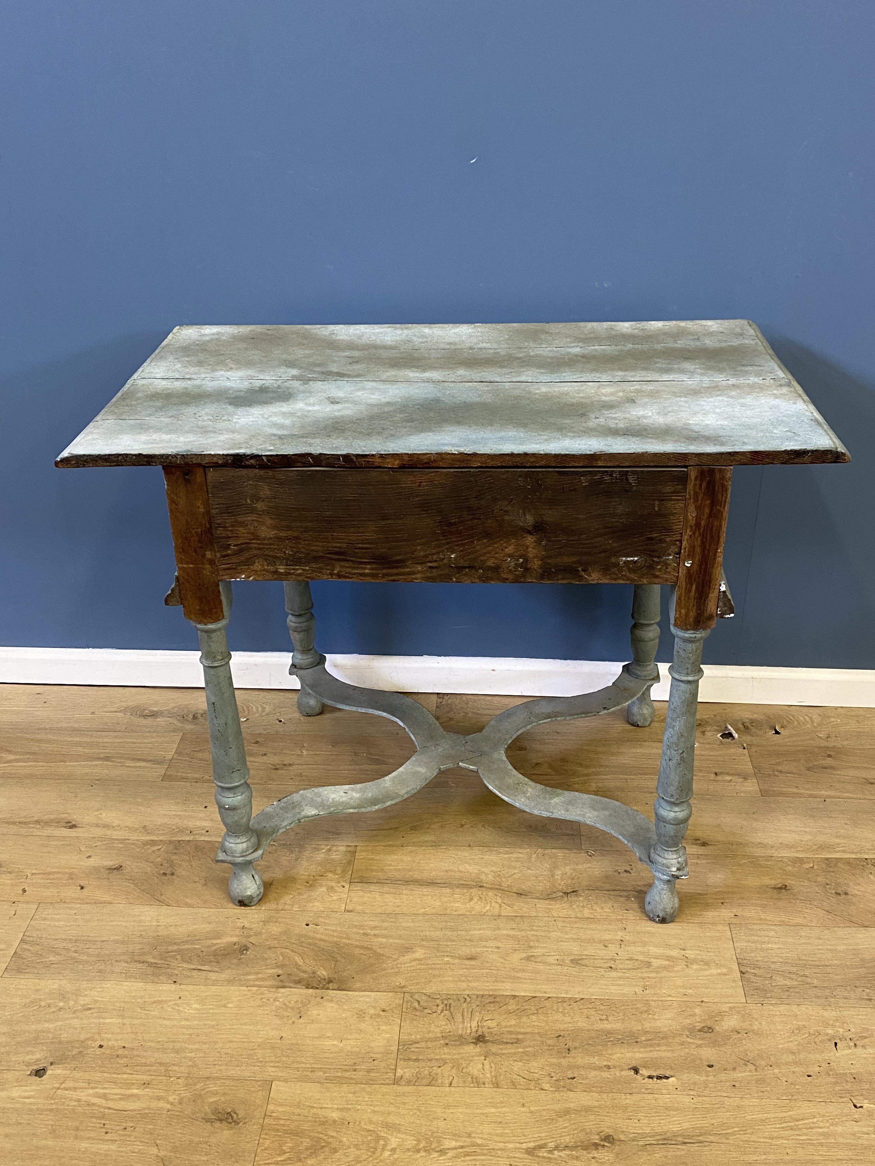 Antique side table - Image 7 of 9