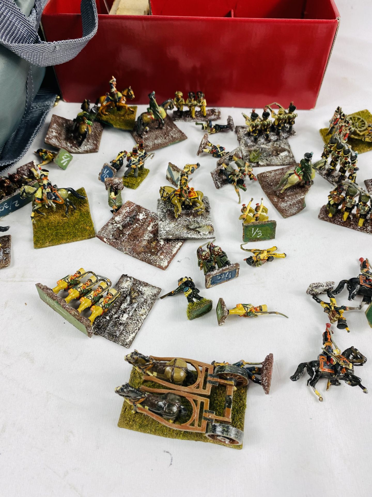 Large quantity of painted metal soldiers - Bild 3 aus 7