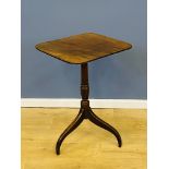 19th century mahogany occasional table