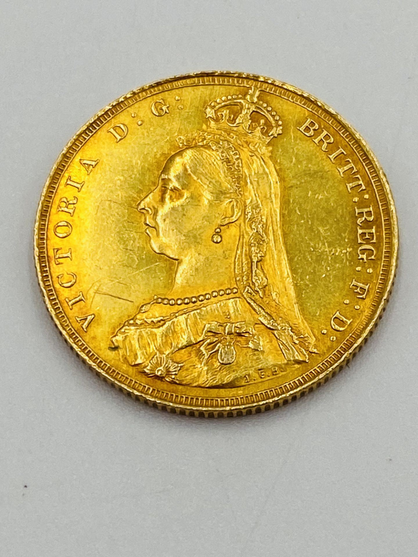 Victorian gold sovereign - Bild 2 aus 2