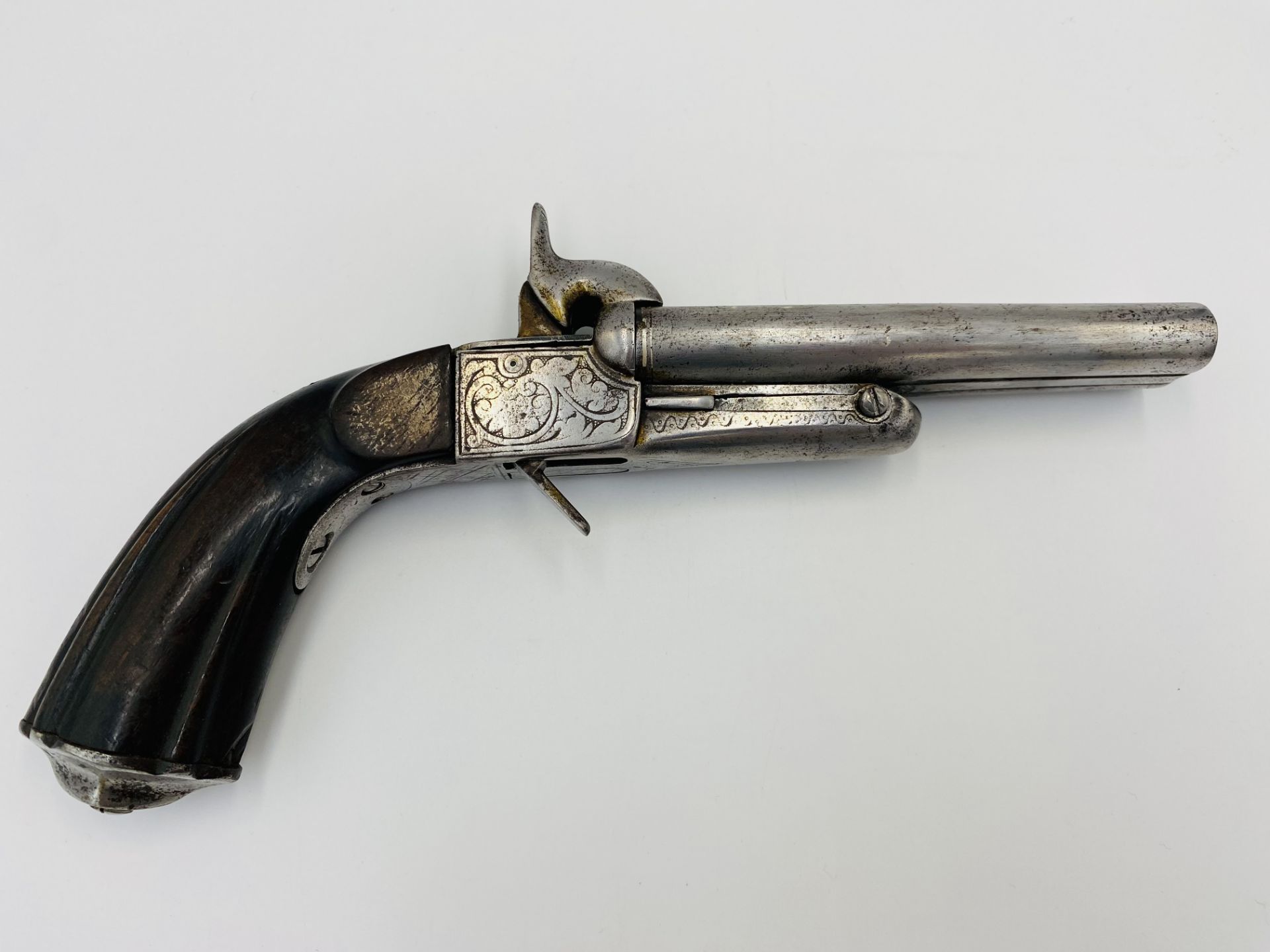 19th century percussion pistol