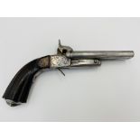 19th century percussion pistol