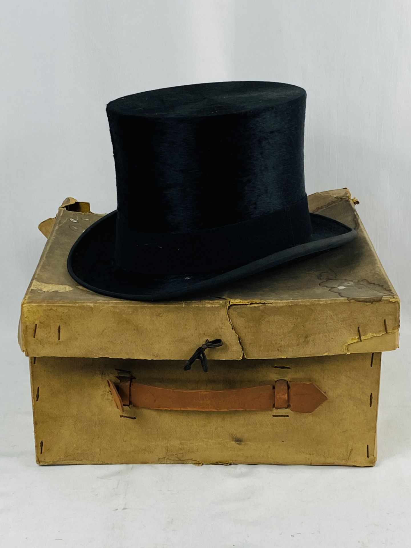 Dunn & Co childs silk top hat