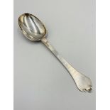 William III silver trefid spoon 1695