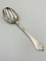 William III silver trefid spoon 1695