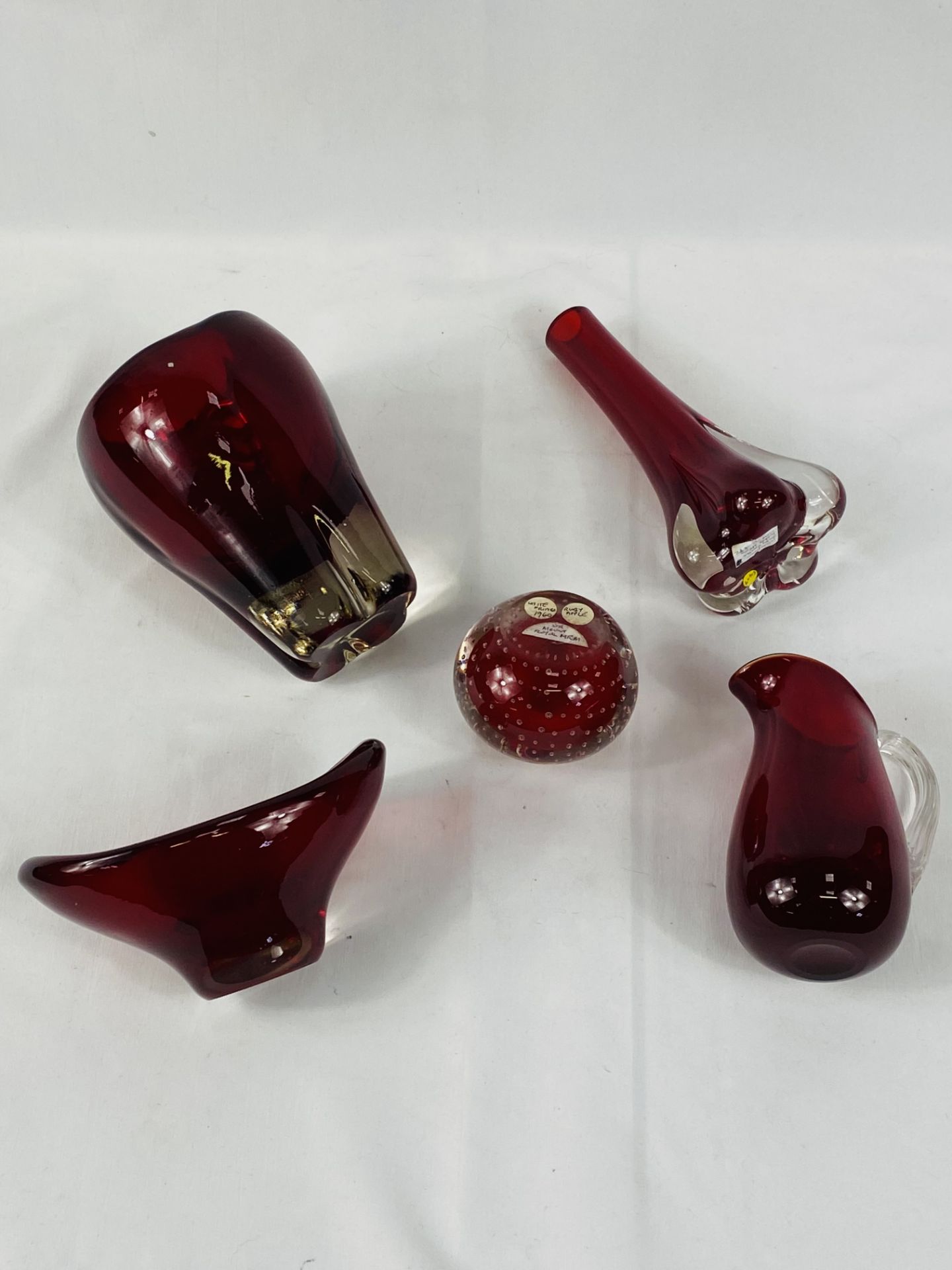 Five items of Whitefriars glass - Image 2 of 8