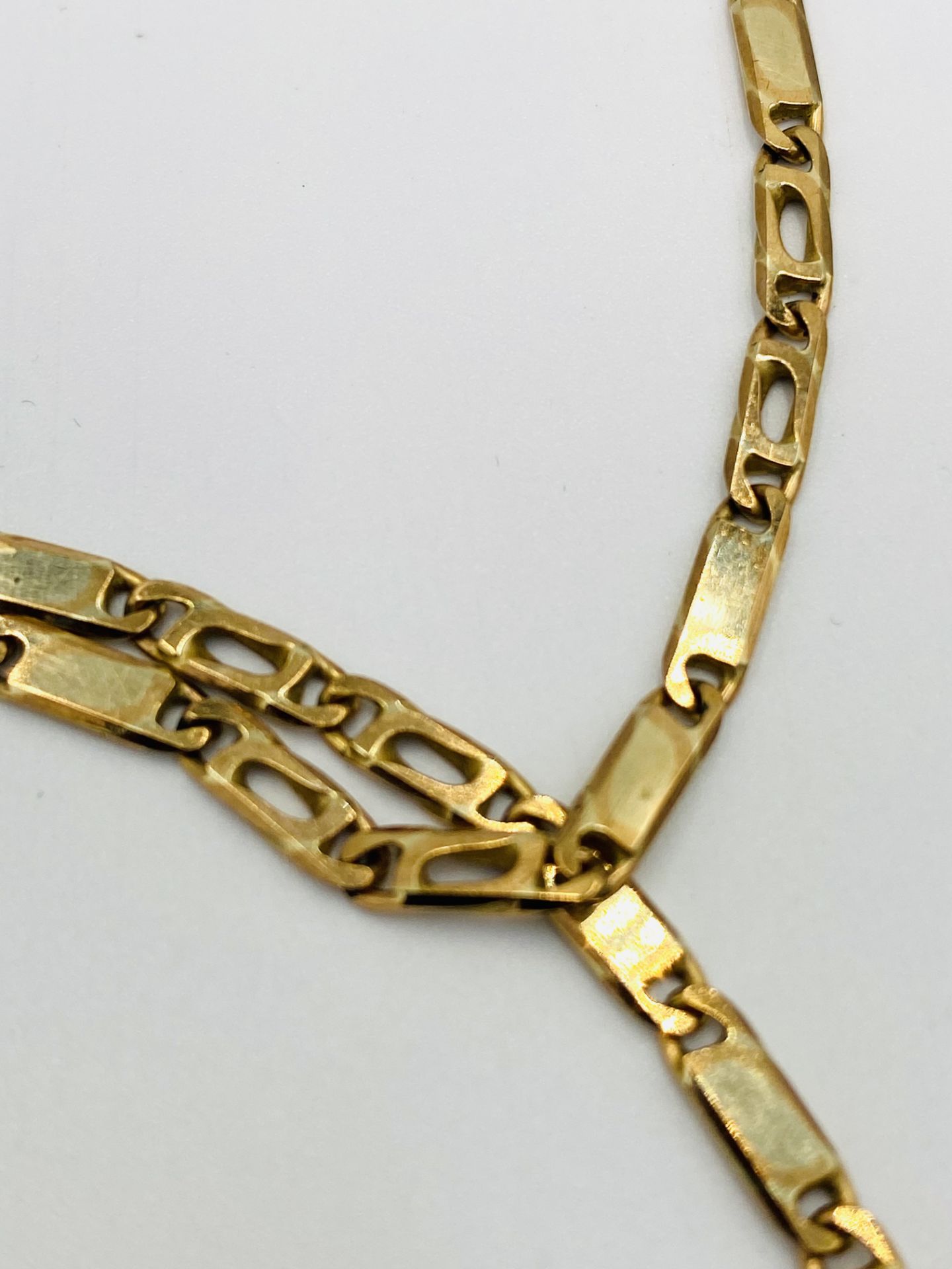 9ct gold necklace - Image 3 of 4