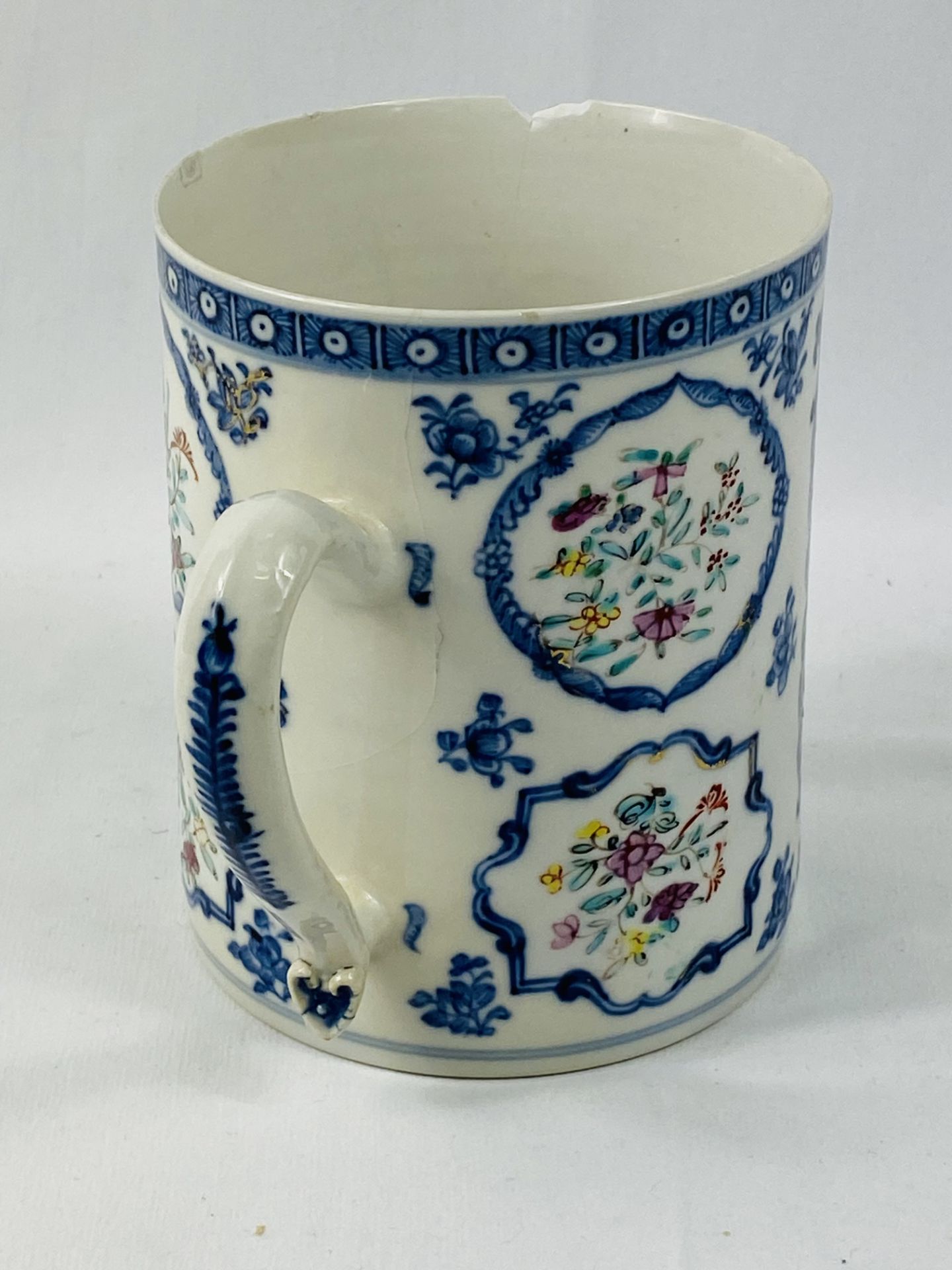 Chinese famille rose tankard - Image 4 of 4