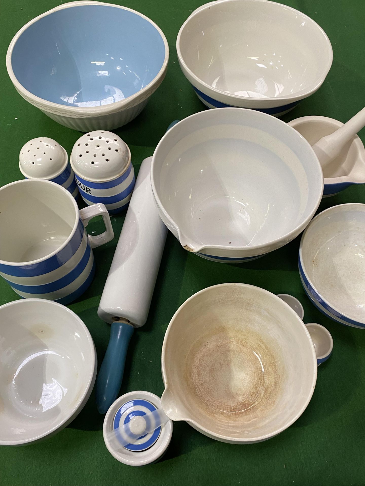 Quantity of Green & Co Cornishware - Image 4 of 4