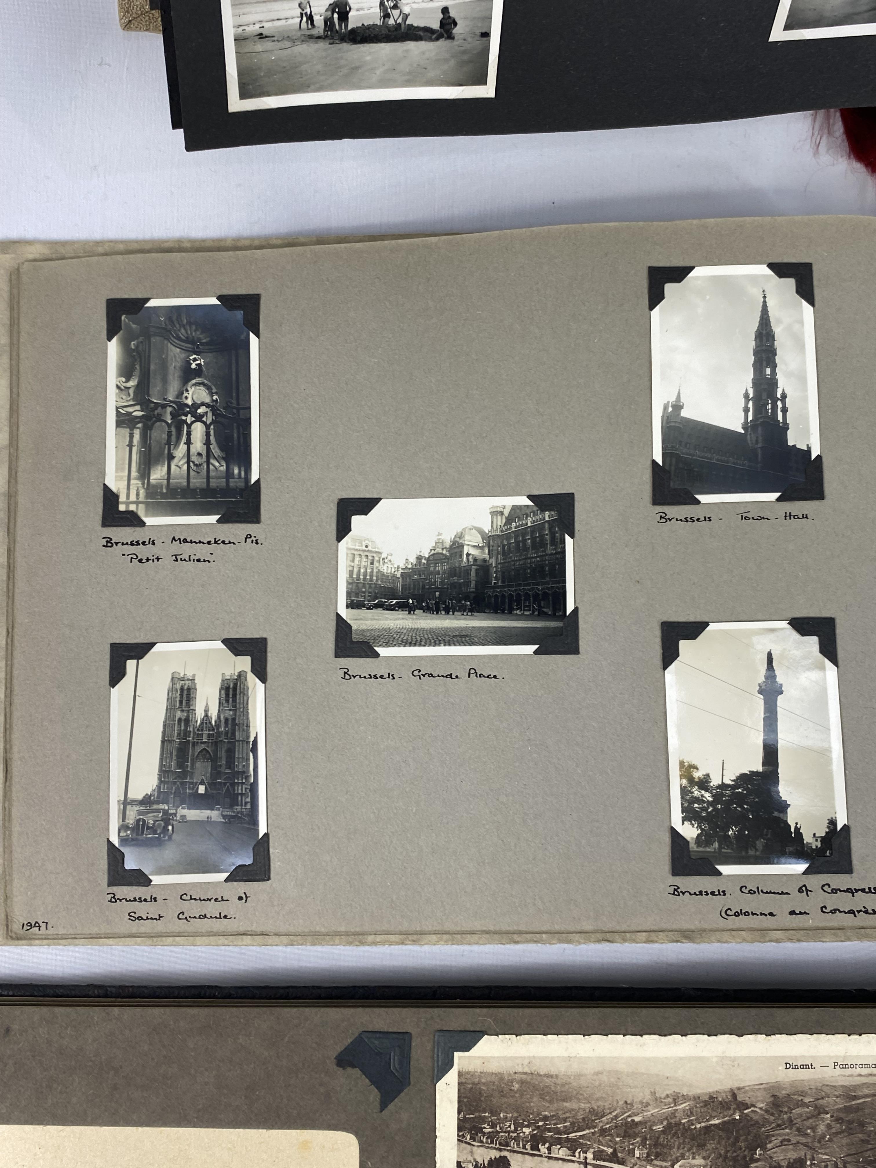 Two photograph albums and quantity of postcards - Image 6 of 6