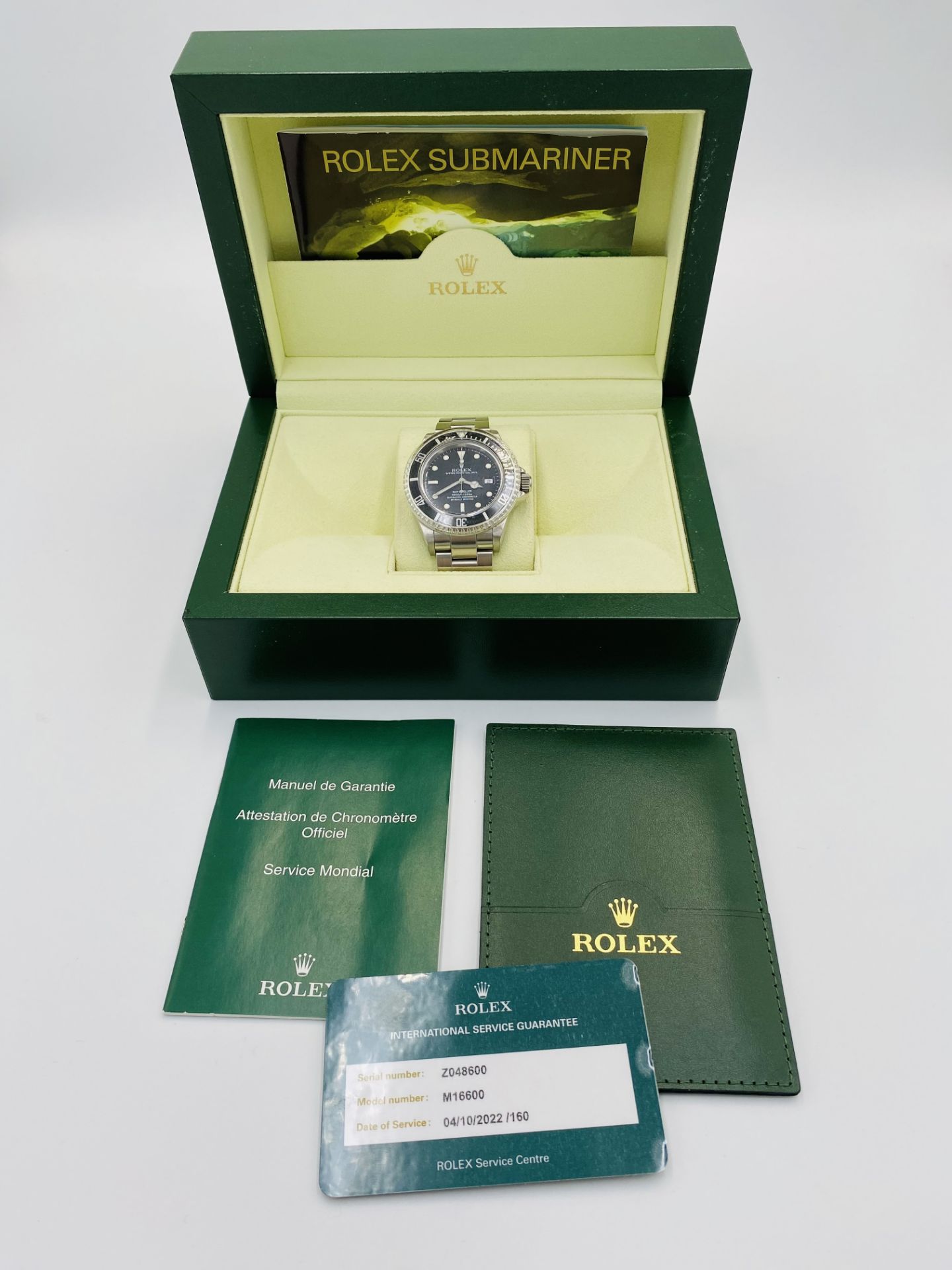 Rolex Oyster Perpetual Date Sea Dweller stainless steel wristwatch - Image 2 of 6
