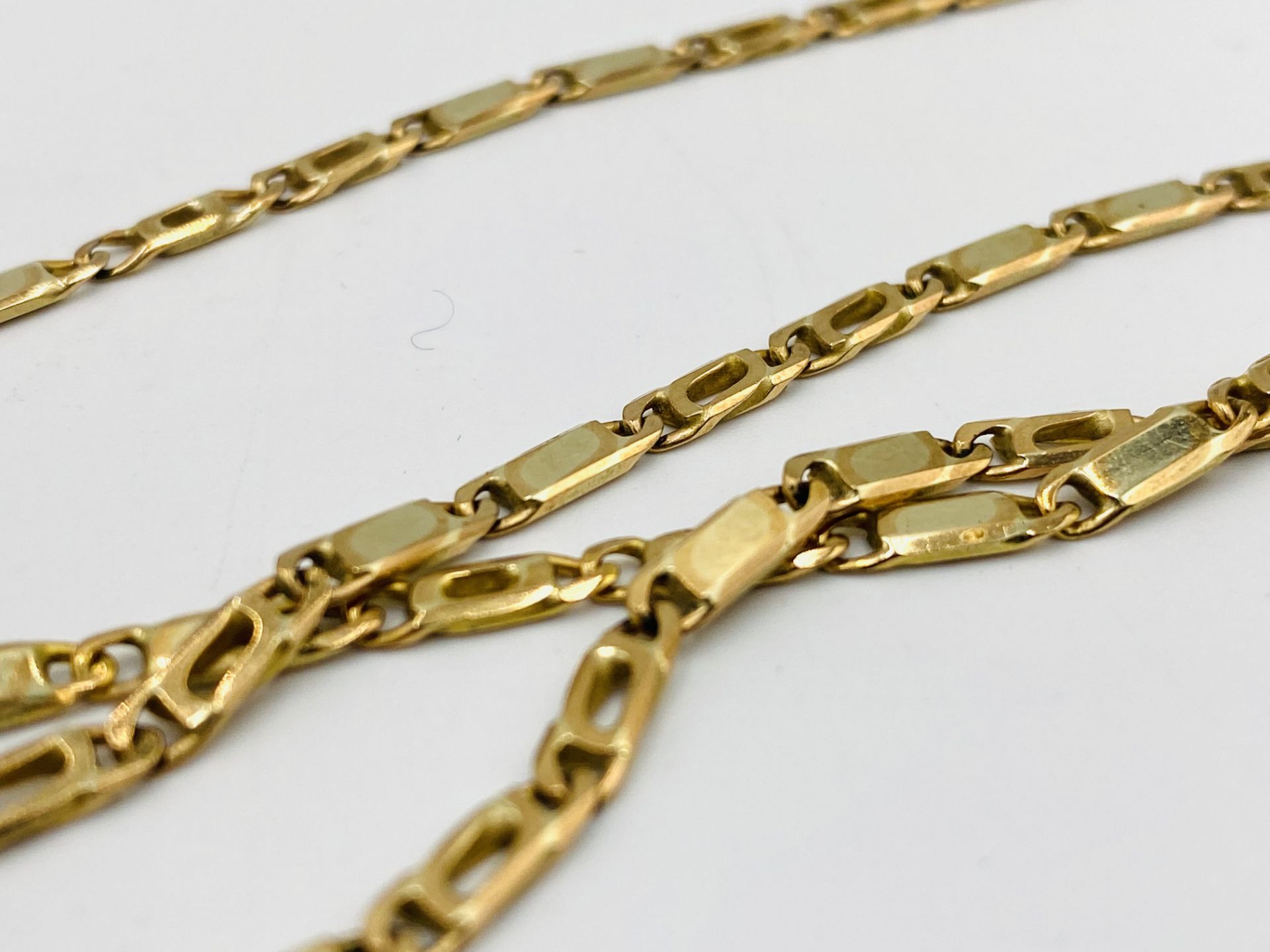 9ct gold necklace - Image 2 of 4