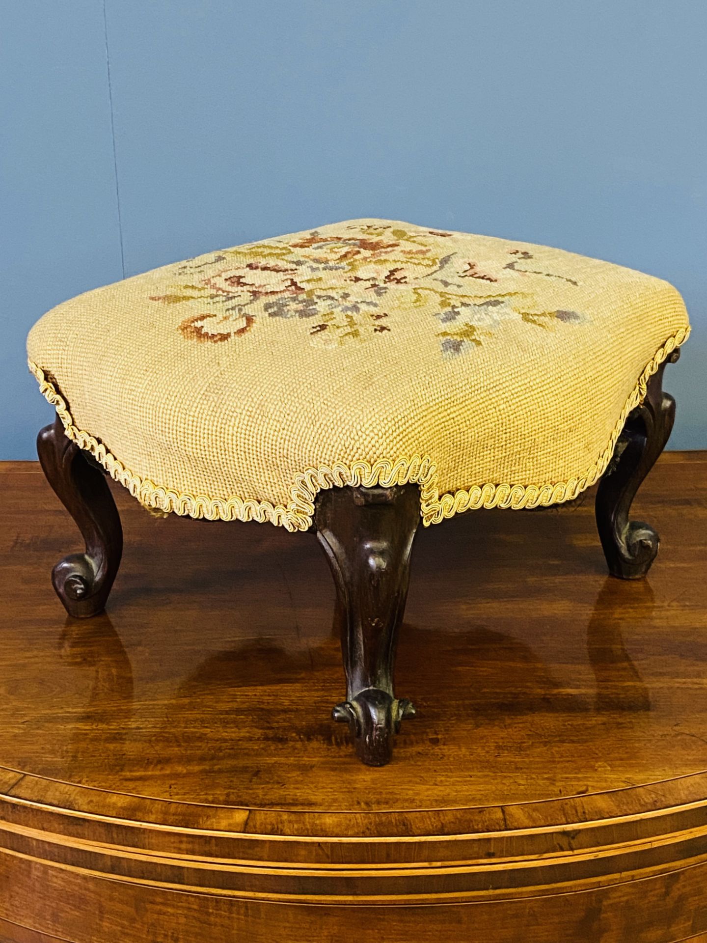 Victorian footstool - Image 2 of 5