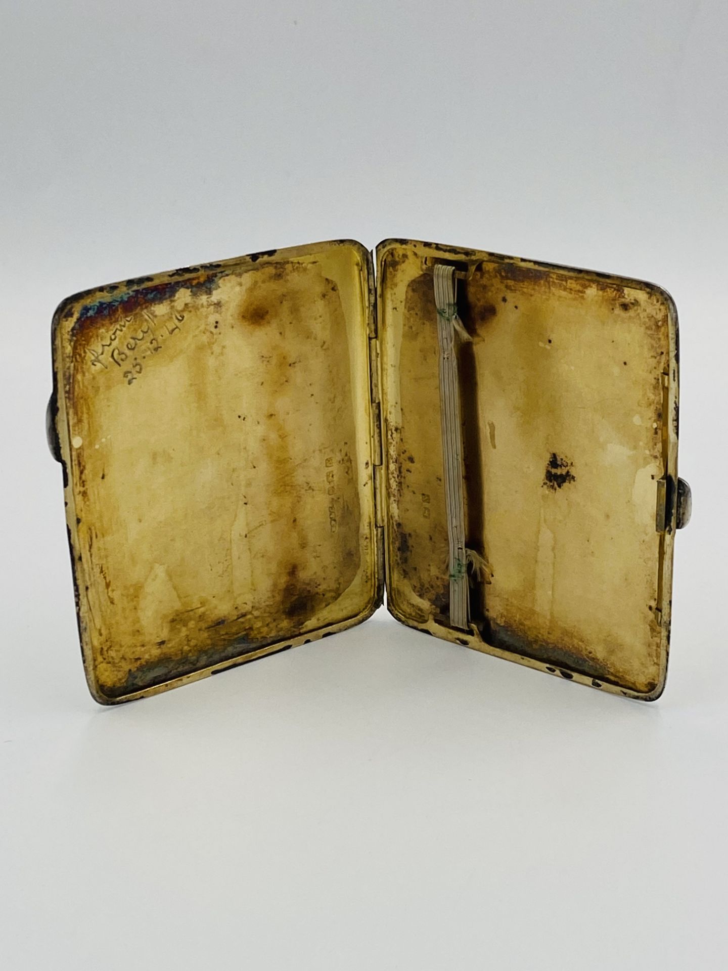 Silver cigarette case - Image 4 of 5