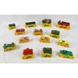 Quantity of boxed Dinky model vehicles