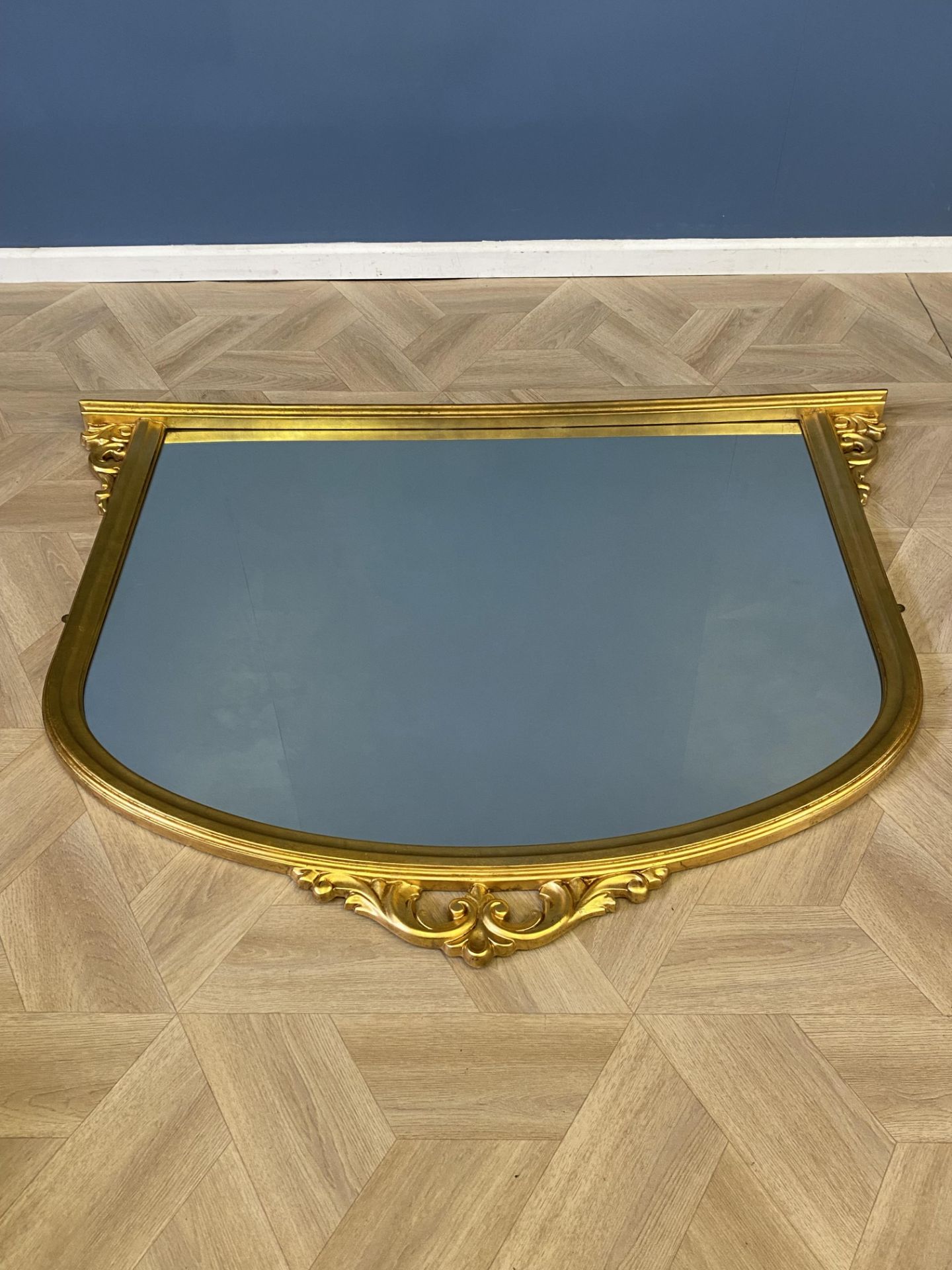 Victorian style gilt overmantle mirror - Image 5 of 6