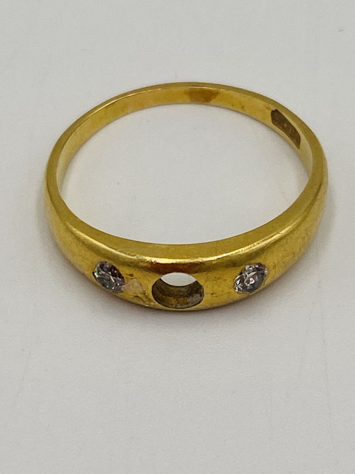 18ct gold ring - Image 6 of 6